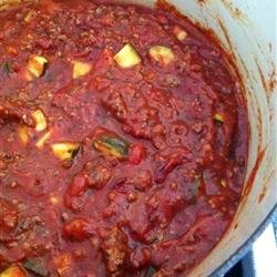 Clean Eating Hearty Pasta Sauce recipe
