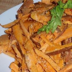 Tangy Sweet Potato Fries recipe