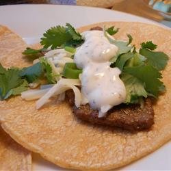 Steak Tacos with Spicy Yogurt Sauce recipe