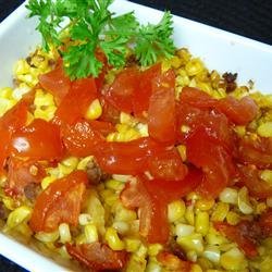 Fresh Corn and Tomato Casserole recipe