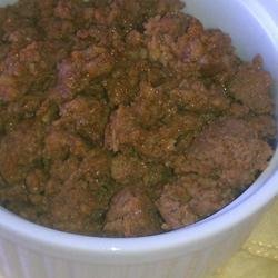Ground Beef with Homemade Taco Seasoning Mix recipe