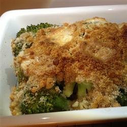 Broccoli with Buttery Crumbs recipe