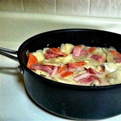 Brown Sugar Ham and Potato Skillet recipe