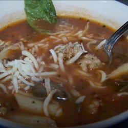 Chicken Tomato Basil Soup recipe