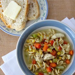 Homemade Chicken Noodle Soup recipe
