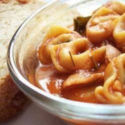Chickpea and Pasta Soup recipe