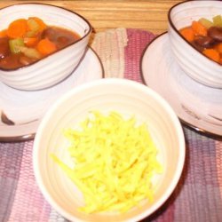 3 C's Soup #2 (Carrot, Celery & Cranberry 'red' Beans) recipe