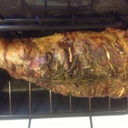 Roasted Leg of Lamb (Bone In) recipe