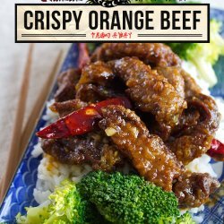 Crispy Orange Beef recipe