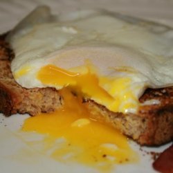 Perfect Runny Egg over Toast (No Oil, Non-Stick Skillet) recipe
