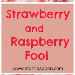 Raspberry Fool recipe