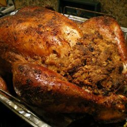 Turkey With Ritz/Cornbread Stuffing recipe