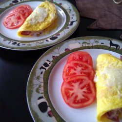 Bacon and Cheese Egg Crepes recipe