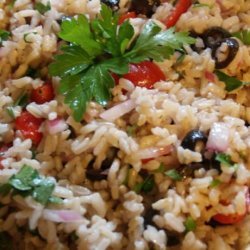 Super Easy Brown Rice Salad recipe