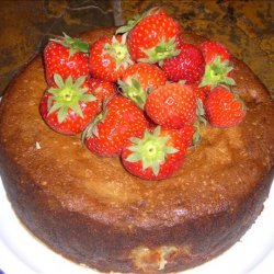 Rhubarb or Apple  Cake recipe