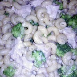 Chicken and Broccoli Alfredo Pasta recipe