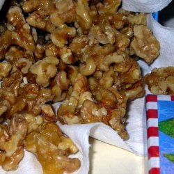 Orange Coated Nuts recipe