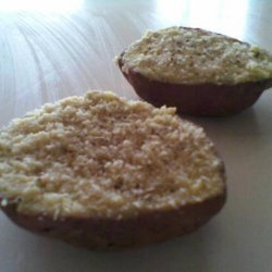 Twice Baked Kumara (Sweet Potato) recipe