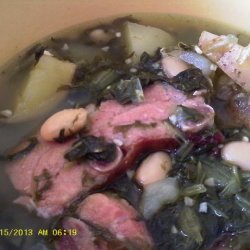 Turnip Greens Soup recipe