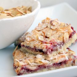 Raspberry Almond Bars recipe