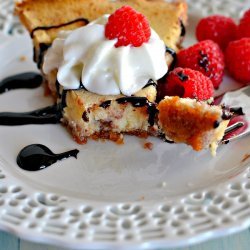 Raspberry Swirl Cheesecake Pie recipe
