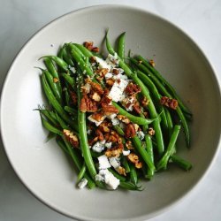 Green Beans With Blue Cheese recipe