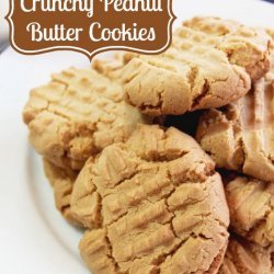 Crunchy Peanut Butter Cookies recipe