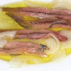 Dalmatian Salted Anchovy Salad recipe