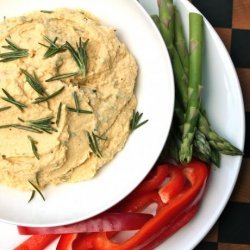 Crispy Rosemary Hummus recipe
