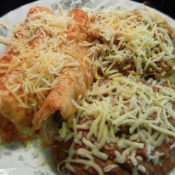 Cheese & Onion Enchiladas recipe