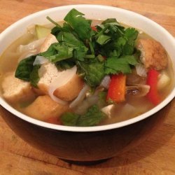 Asian Vegetable Noodle Soup recipe