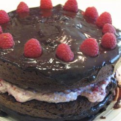 Rasberry Fudge Torte recipe