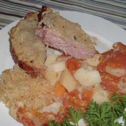 Smoked Pork Chop & Sauerkraut Casserole recipe