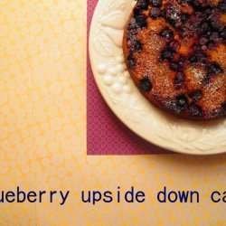 Blueberry Upside Down Cake recipe
