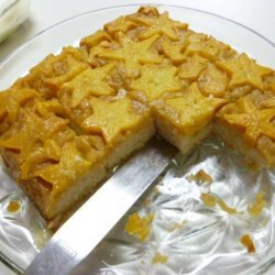 Star Fruit (Carambola) Upside Down Cake recipe