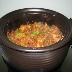 Clay Pot Rice With Chicken recipe