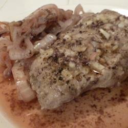 Healthier Amazing Pork Tenderloin in the Slow Cooker recipe