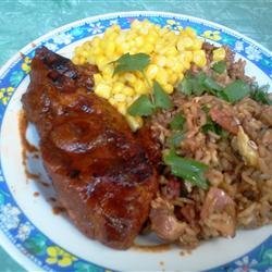 Barbequed Country Ribs recipe