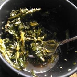 Asian-Inspired Mustard Greens recipe