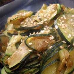 Chinese Braised Zucchini recipe