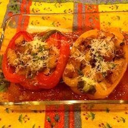 Stuffed Peppers Italian Style recipe