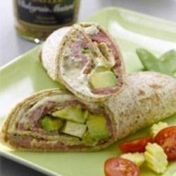 Roast Beef Wraps with Maille(R) Old Style Mustard recipe