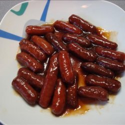 BBQ Smoked Sausage Links recipe