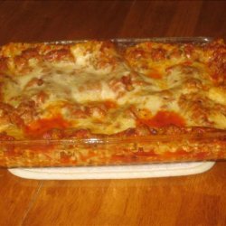 Lasagna Lite recipe