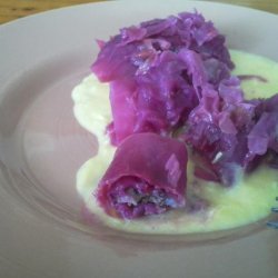 Macedonian Stuffed Cabbage With Thick Avgolemono recipe