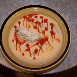 Vegan Buffalo  chicken  Soup recipe
