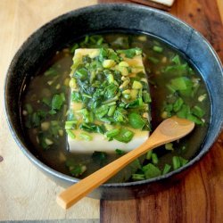 Hot Tofu in Spinach Soup recipe