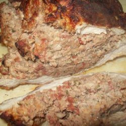 Double Meat Delight (Beef Stuffed Veal Breast) recipe