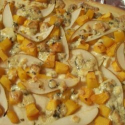 Pumpkin and Pear Pizza recipe