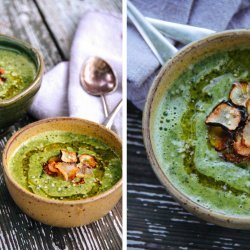 Kale and Chickpea Soup recipe
